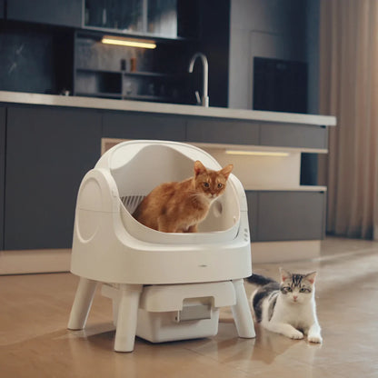 Smart Scoop-Free Cat Litter Box