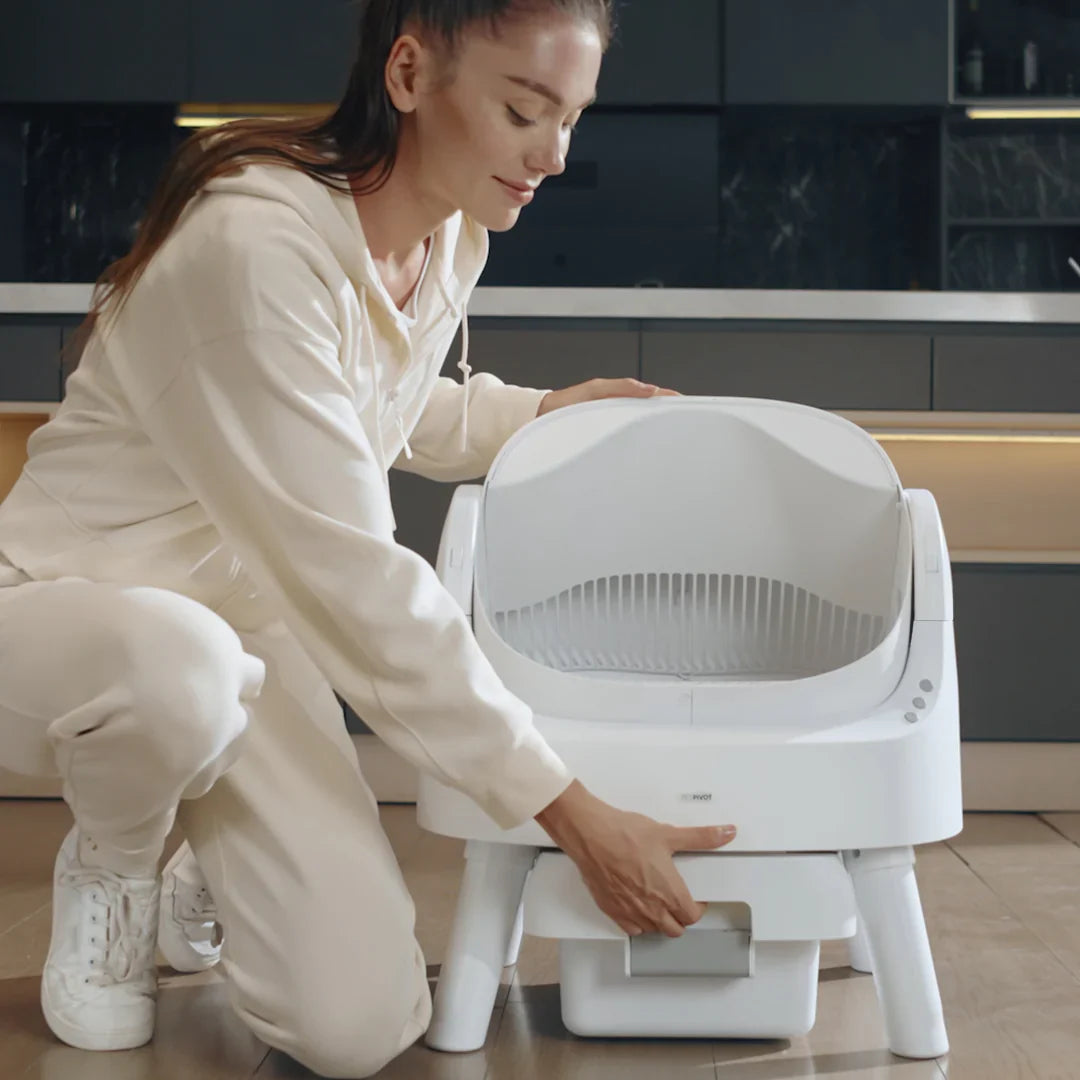 Smart Scoop-Free Cat Litter Box